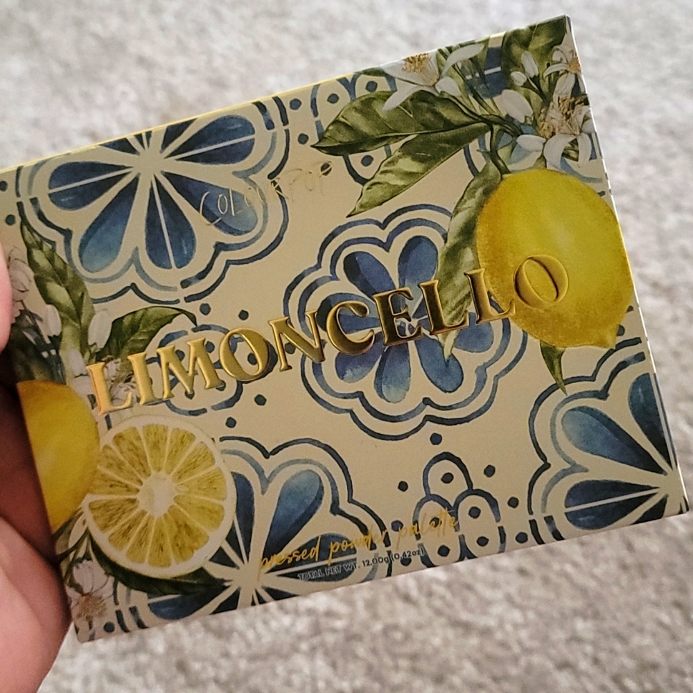 Limoncello Colourpop Eyeshadow Palette